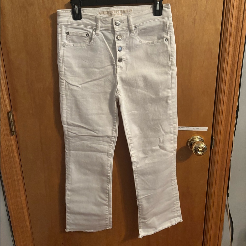 American Eagle Outfitters Women's White Jeans